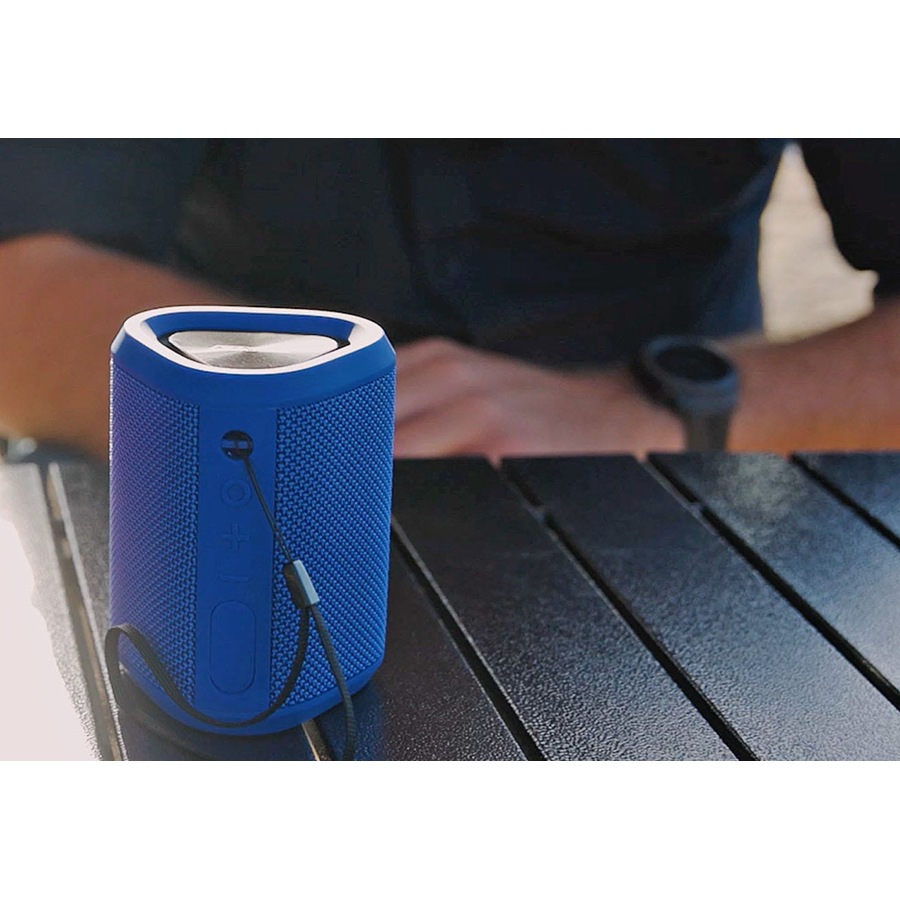 Adventure Kings Aluminium Roll-Up Portable Camping Table + Bluetooth speaker