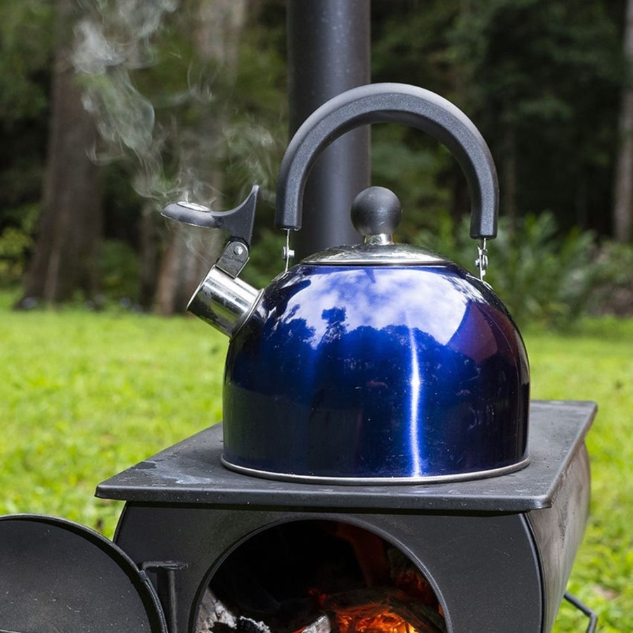 Aluminium Roll Up Camping Table + Camping Kettle + COOK POT SET + Picnic Set - 37 Piece