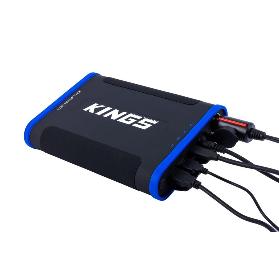 Kings 12ah Portable Lithium Power Pack + 12V Camping Electric Blanket Washable
