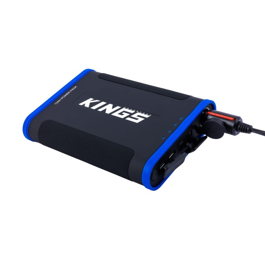 Kings 12ah Portable Lithium Power Pack + 12V Camping Electric Blanket Washable