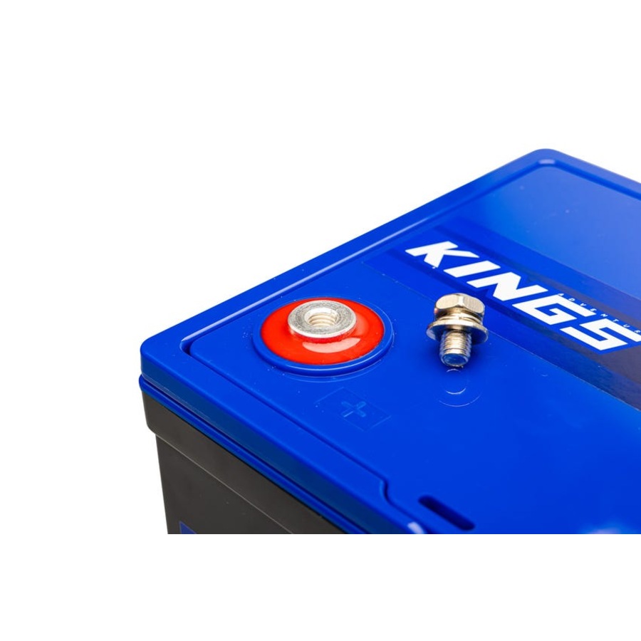 Kings 12V 100Ah Lithium Battery LiFePO4 + Rechargeable LED Work light