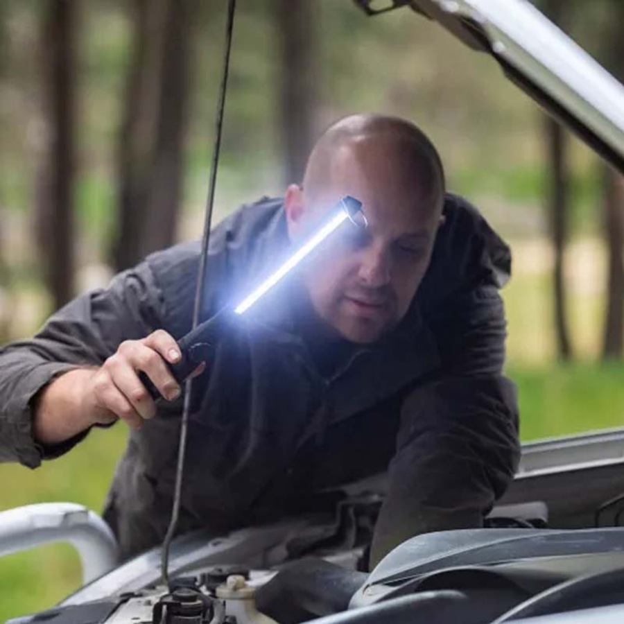 Kings 12V 100Ah Lithium Battery LiFePO4 + Rechargeable LED Work light