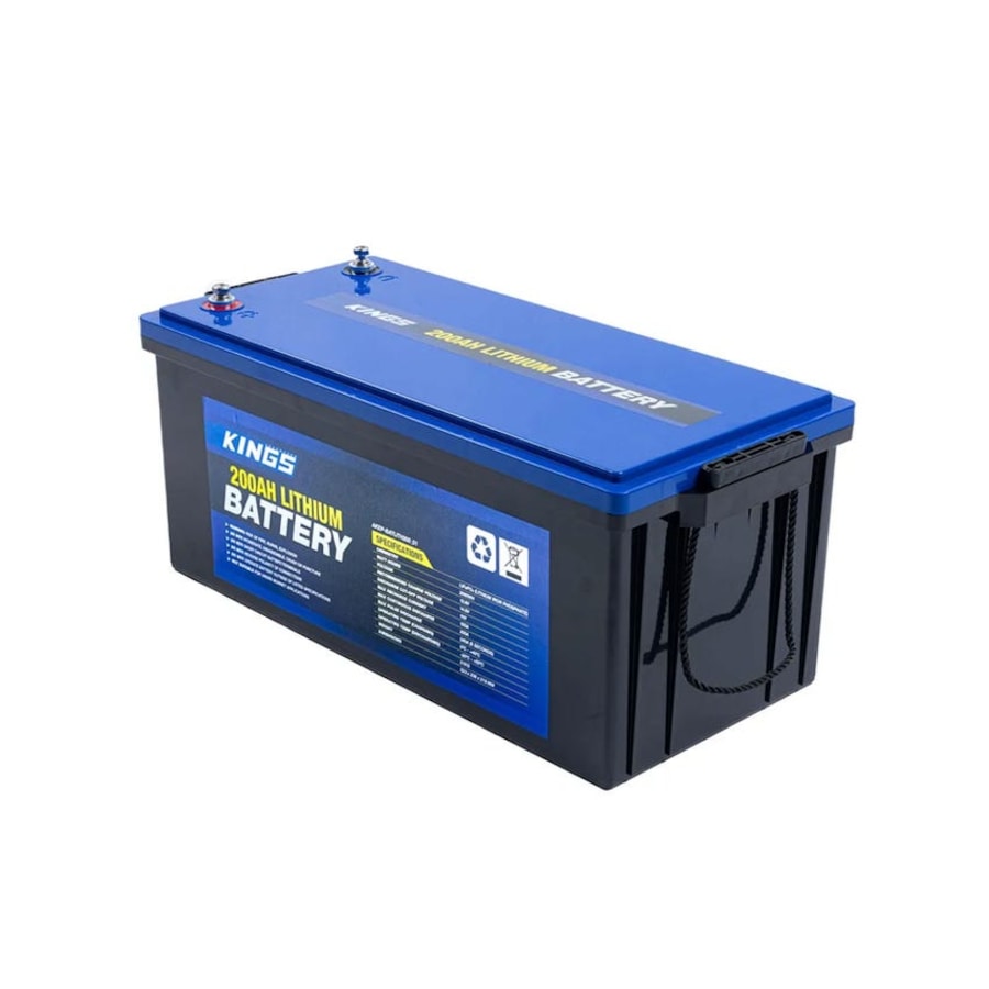 Kings 200Ah Lithium Battery 12V LiFePO4 Prismatic Cell Quality integrated BMS