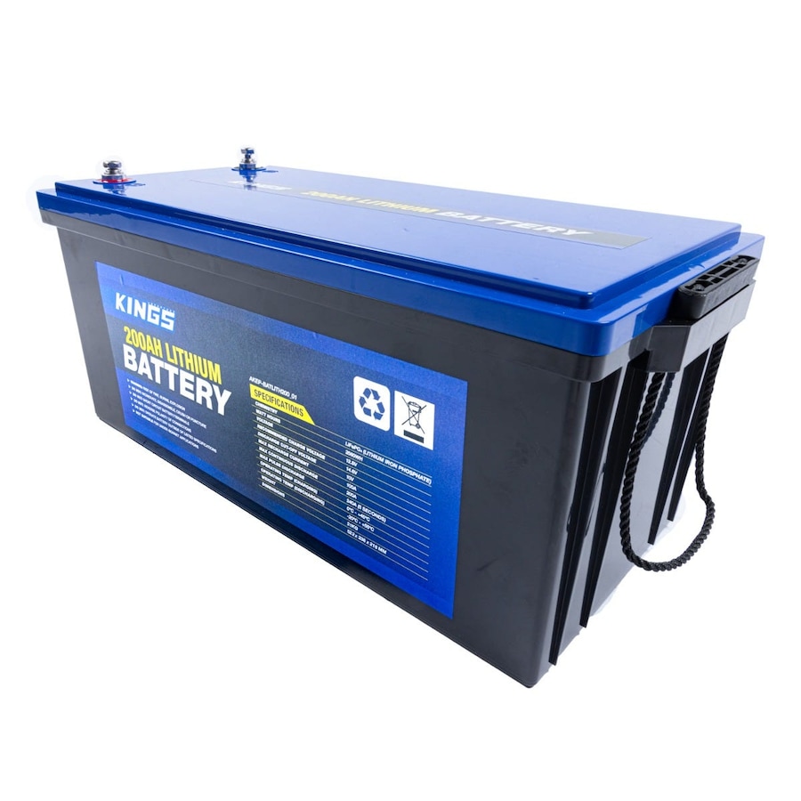 Kings 200Ah Lithium Battery 12V LiFePO4 Prismatic Cell Quality integrated BMS