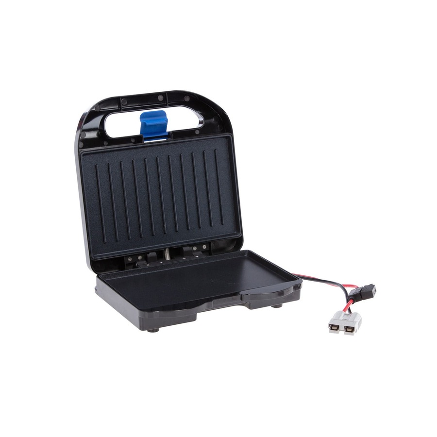 Kings 12V Portable Travel Sandwich Press Toasties on the Go Non Stick coating