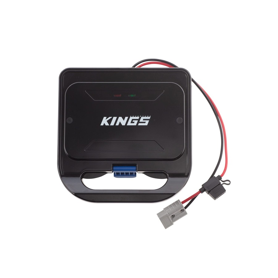 Kings 12V Portable Travel Sandwich Press Toasties on the Go Non Stick coating