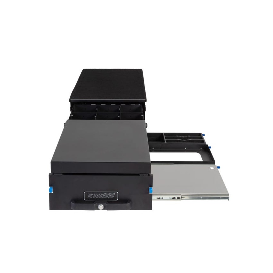 Kings 1300mm Kitchen Drawer-Camp cooking+ 1300mm Standard Drawer-ute rear drawer