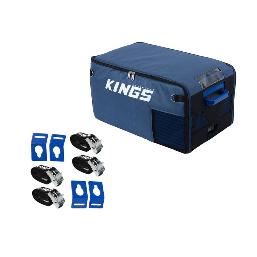 Kings 20 Escape Fridge Cover Insulated+ Fridge Tie-Down Kit