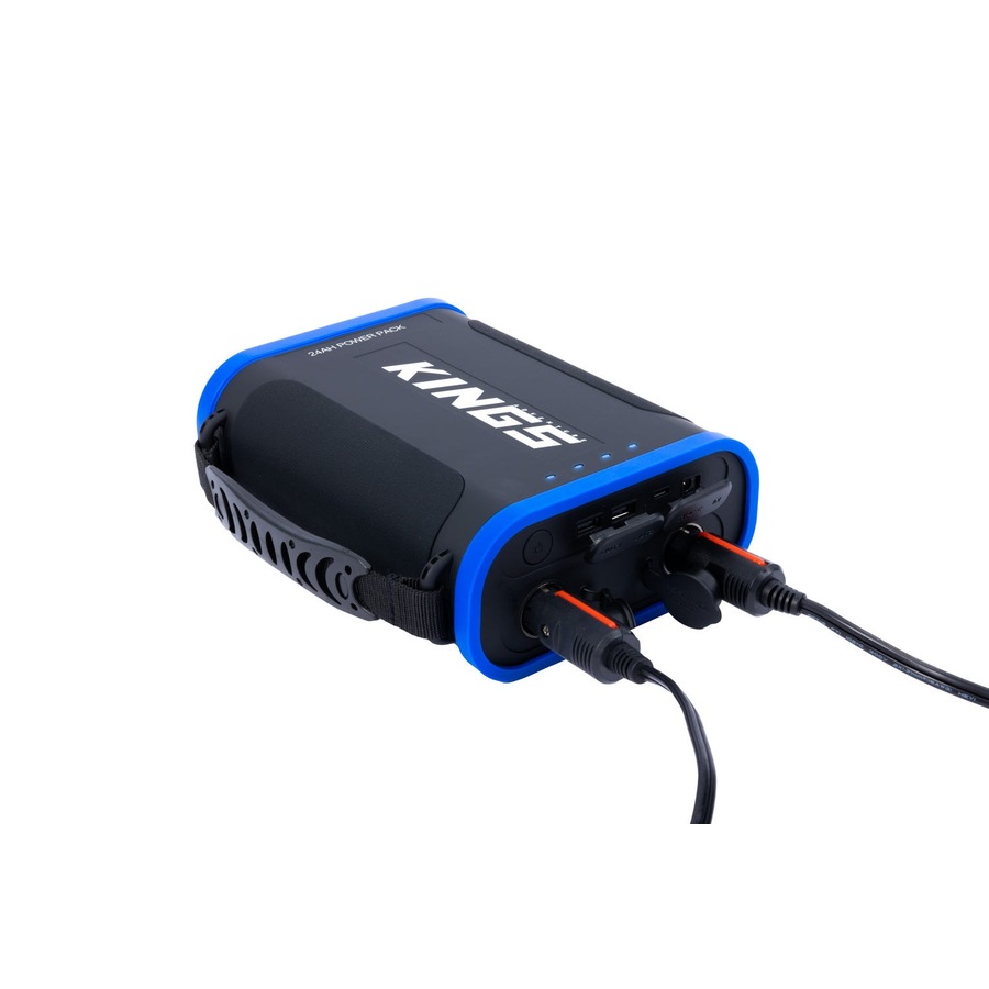 Kings 24AH Lithium Portable Power Pack 307Wh +Blue 10000mAh Lithium Power Bank