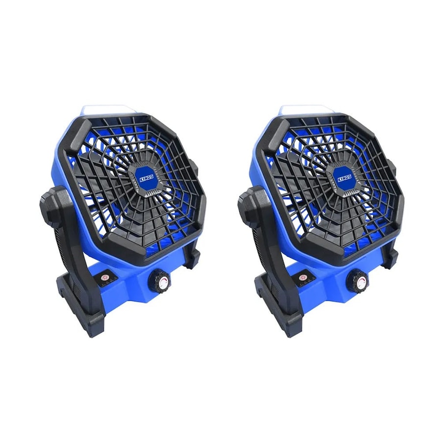 Adventure Kings 2in1 Lithium Rechargeable LED Light/Fan pair