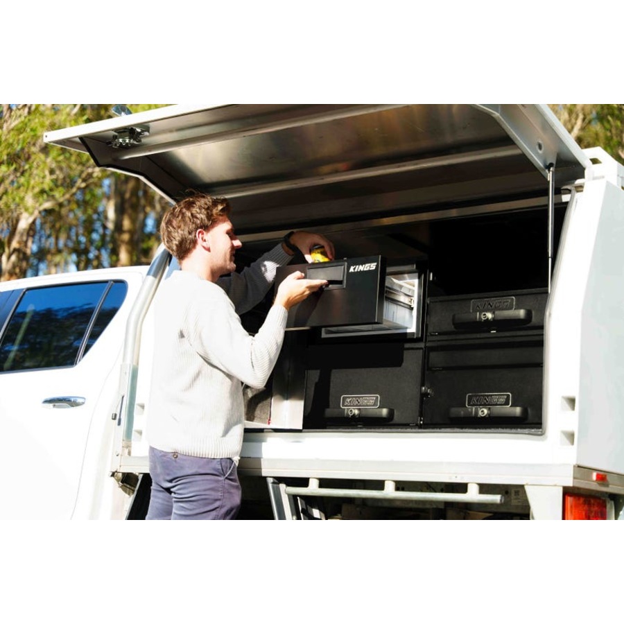 Kings 30L Stayzcool Drawer Fridge Freezer - 5 Year Warranty -12V/24V