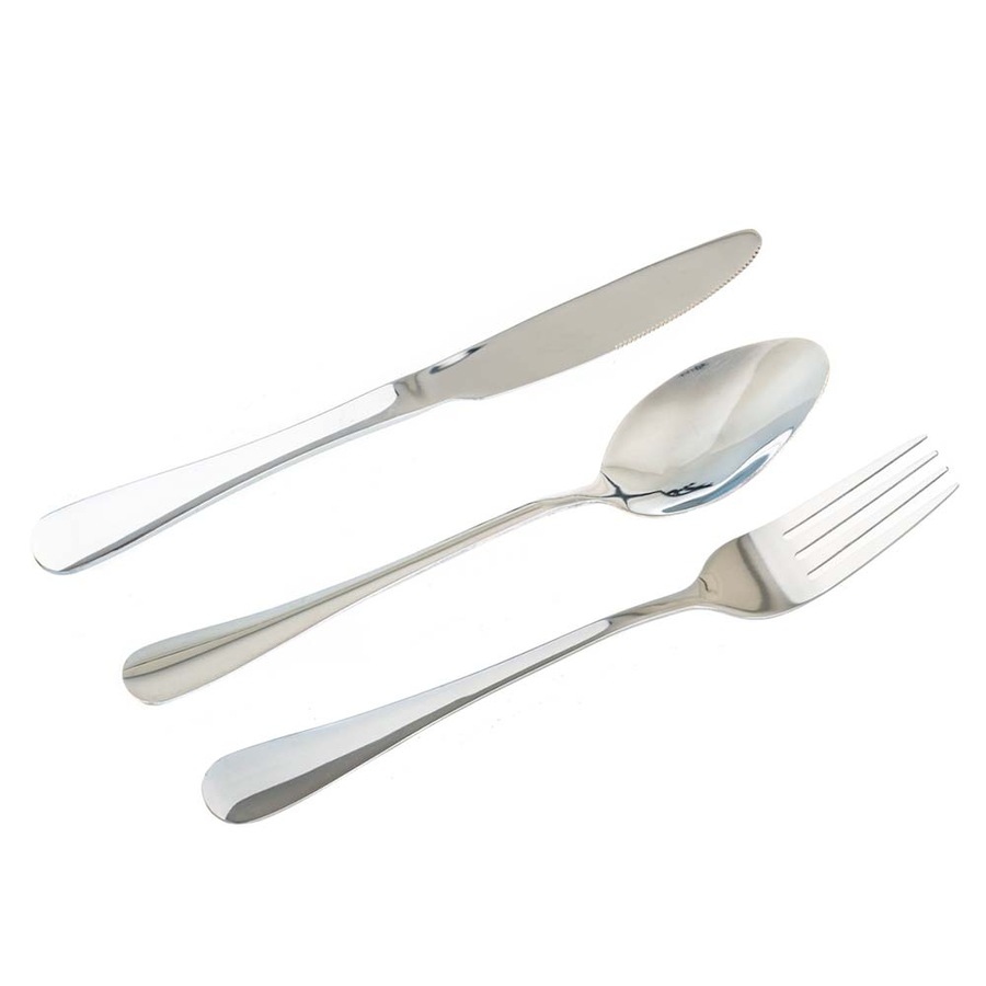 KINGS 37 Piece Six-Person Picnic Set Bonus Bottle Opener stainless-steel cutlery