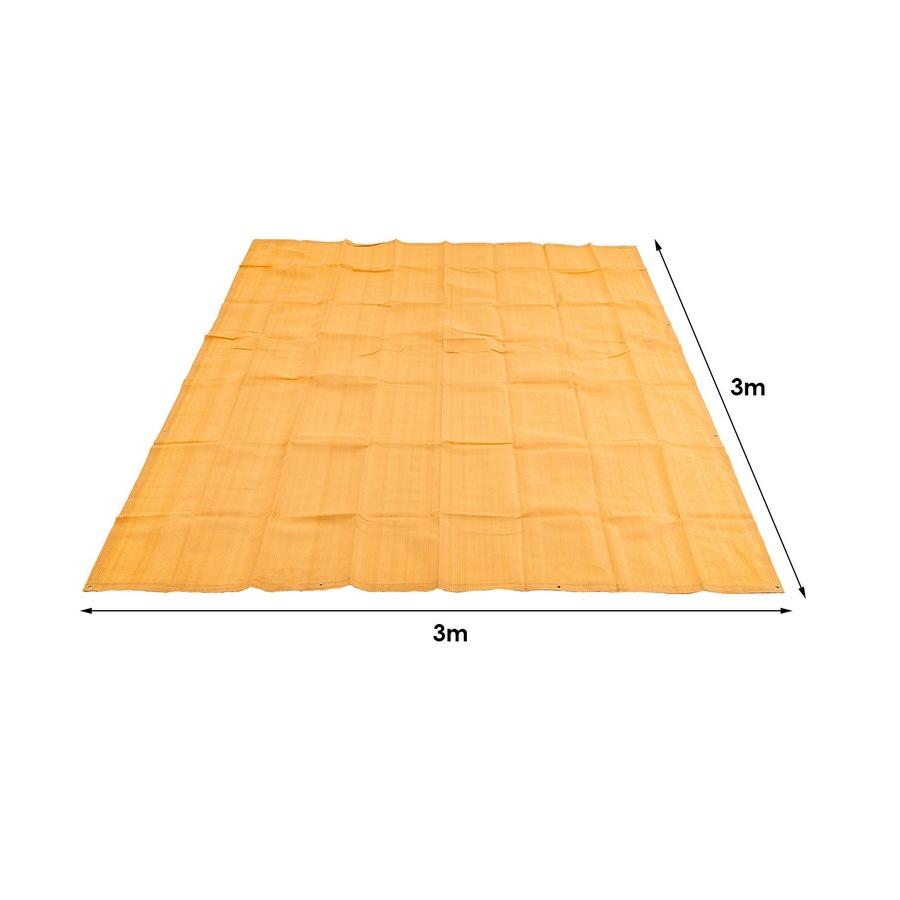 Kings 4-6 Person Tent Waterproof polyester quick set up+ Mesh Flooring - 3 x 3m