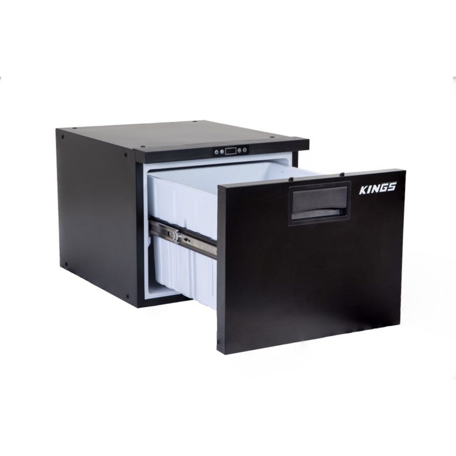 Kings 60L Stayzcool Drawer Fridge/Freezer 12V/24V 5 Year Warranty+ Adapter