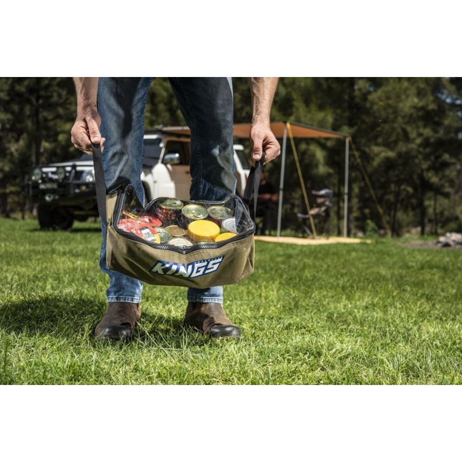 Kings 60L Stayzcool Drawer Fridge/Freezer 12V/24V 5Yr Wrnty+ 2xClearTop Bag