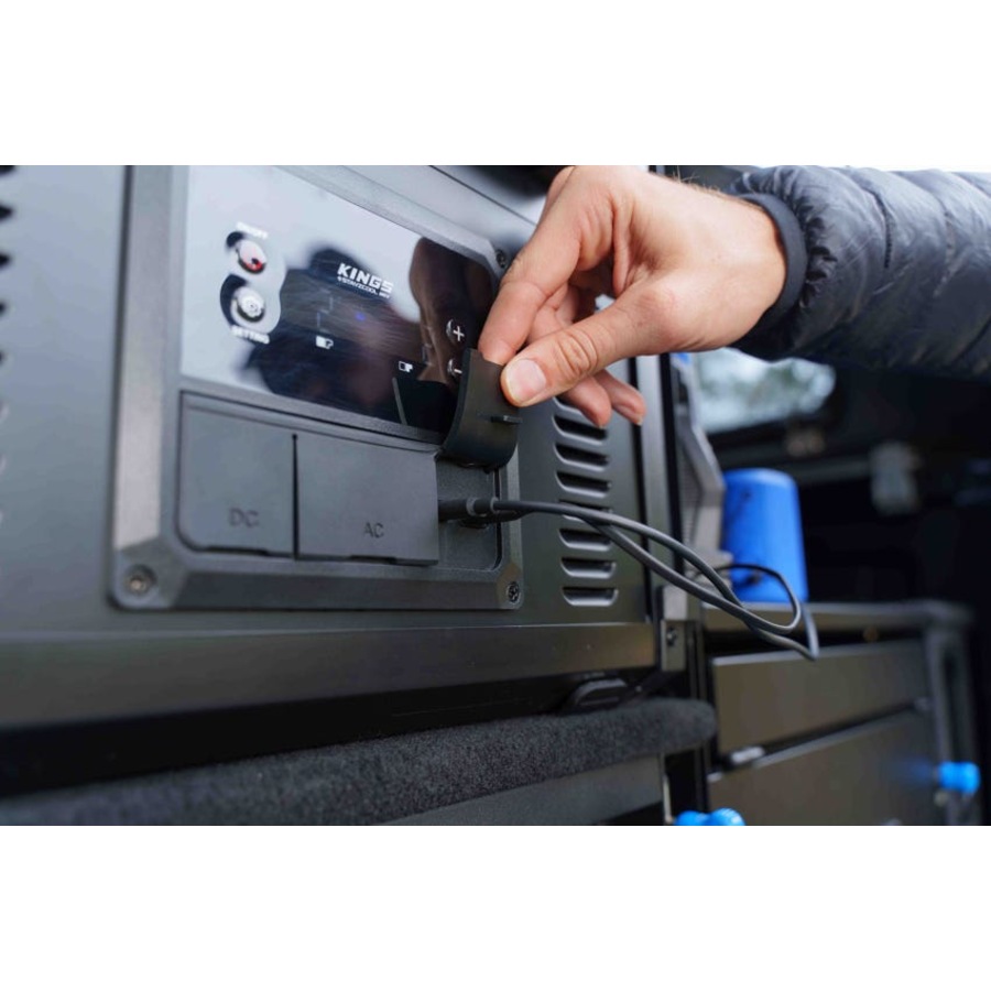 Kings 75L Stayzcool MKII Dual Zone Fridge/Freezer + 100ah Lithium Battery+Box