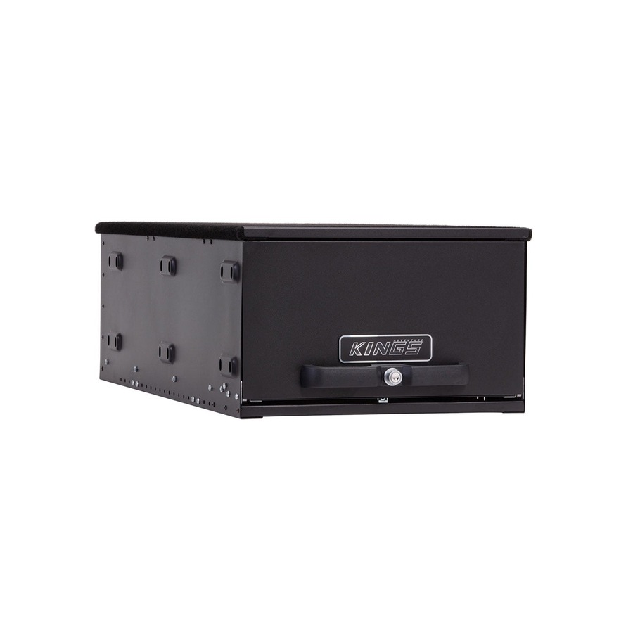 Kings 900mm Drawer Modular Design - Heavy Duty Frame - Premium Black Finish - Ute Rear Drawer