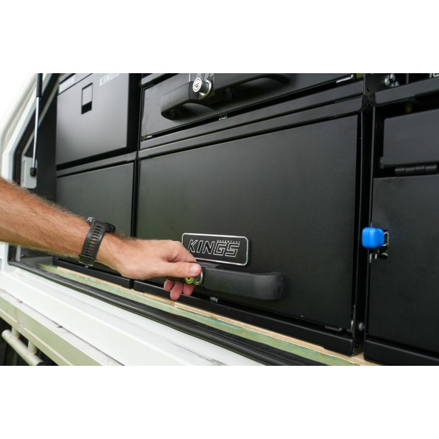 Kings 900mm Kitchen Drawer + 900mm Standard Drawer -ute rear drawer