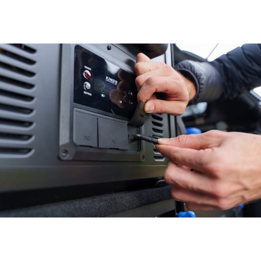 Kings 90L Stayzcool MKII Dual Zone Fridge/Freezer + 120Ah Lithium Battery