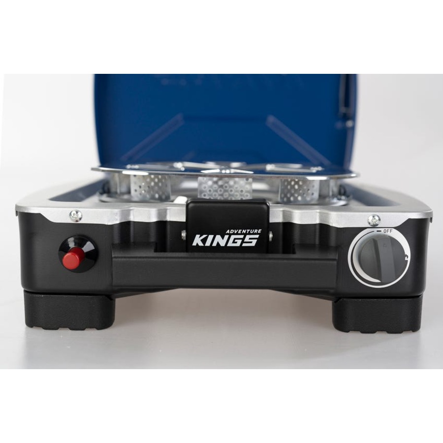 Kings Aluminium Cooking Set + Single Burner Gas Stove + Single Burner Gas Stove Carry Bag