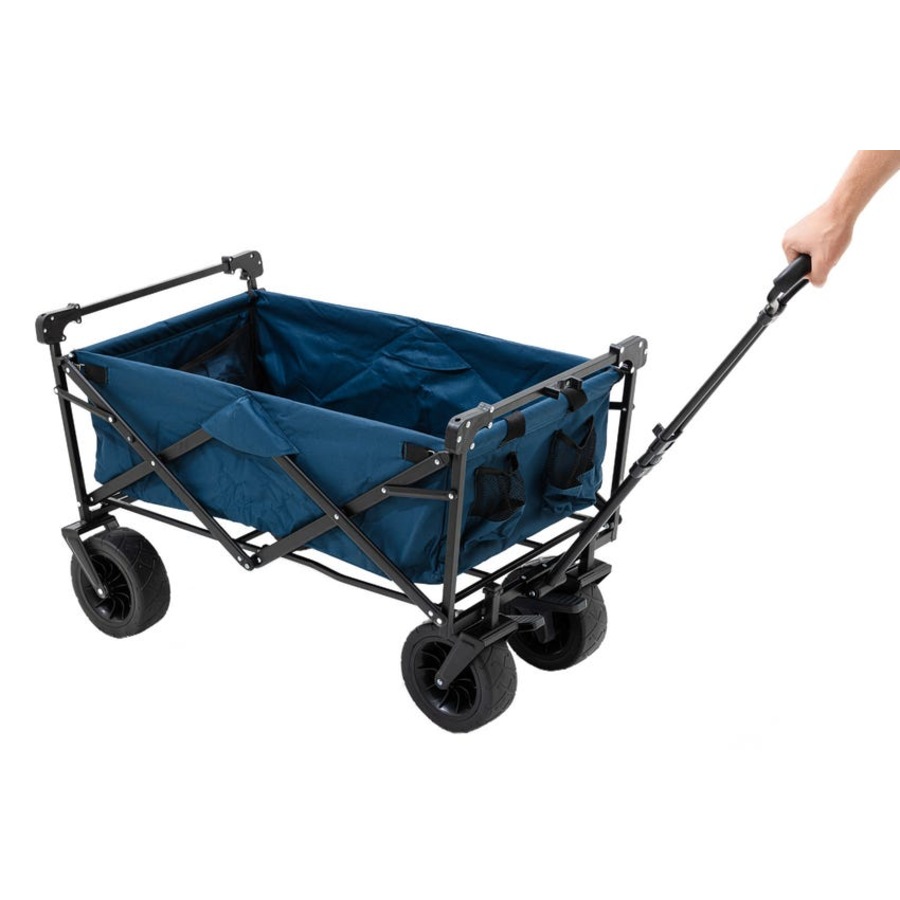 Kings Beach & Camping Folding Cart 120kg Rating + Caravan Floor Mat 5x2.4m