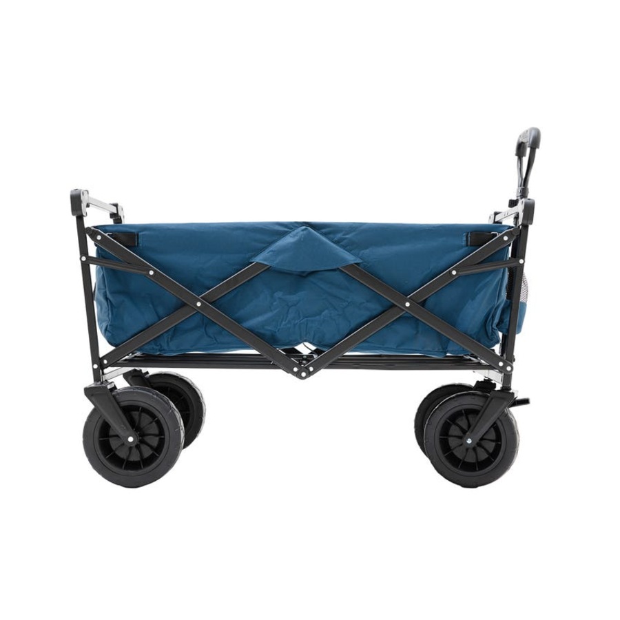 Kings Beach & Camping Folding Cart 120kg Rating + Caravan Floor Mat 5x2.4m