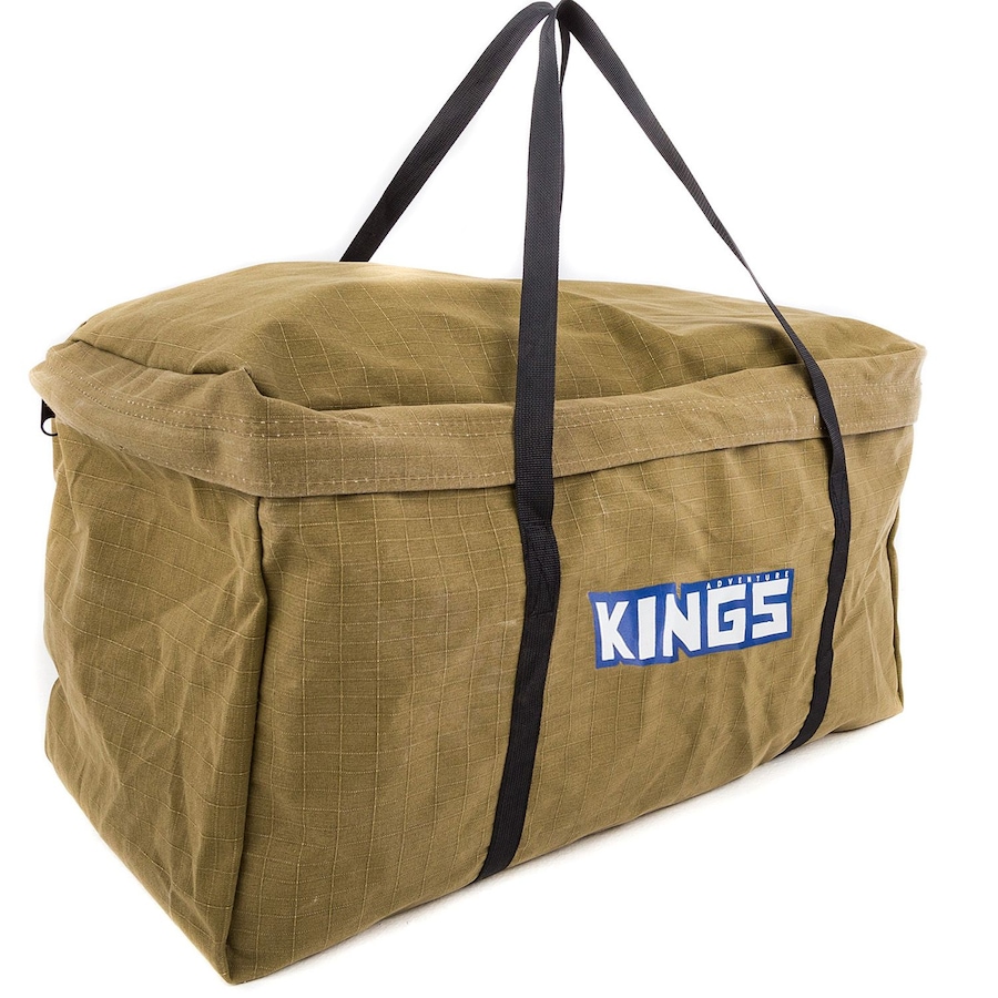 Adventure Kings Campfire BBQ Bag Heavy-Duty 400GSM Canvas Weather Resistant 4WD