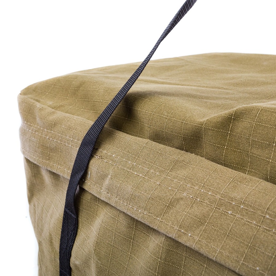 Adventure Kings Campfire BBQ Bag Heavy-Duty 400GSM Canvas Weather Resistant 4WD