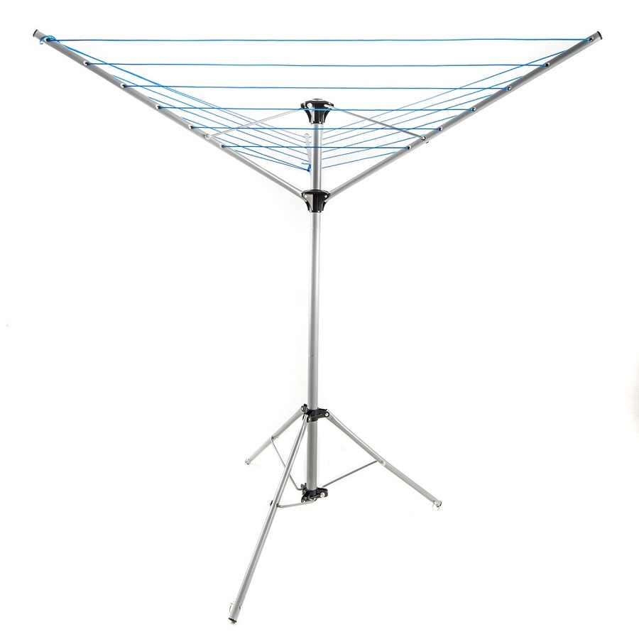 Adventure Kings Camping Clothesline Portable Collapsible Hanging Clothing 6 Rope