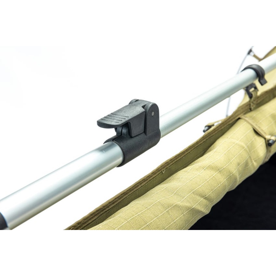 Kings Deluxe Escape Single Swag + Single Swag Canvas Bag + 2in1 LED Light & Fan + LED Work Light