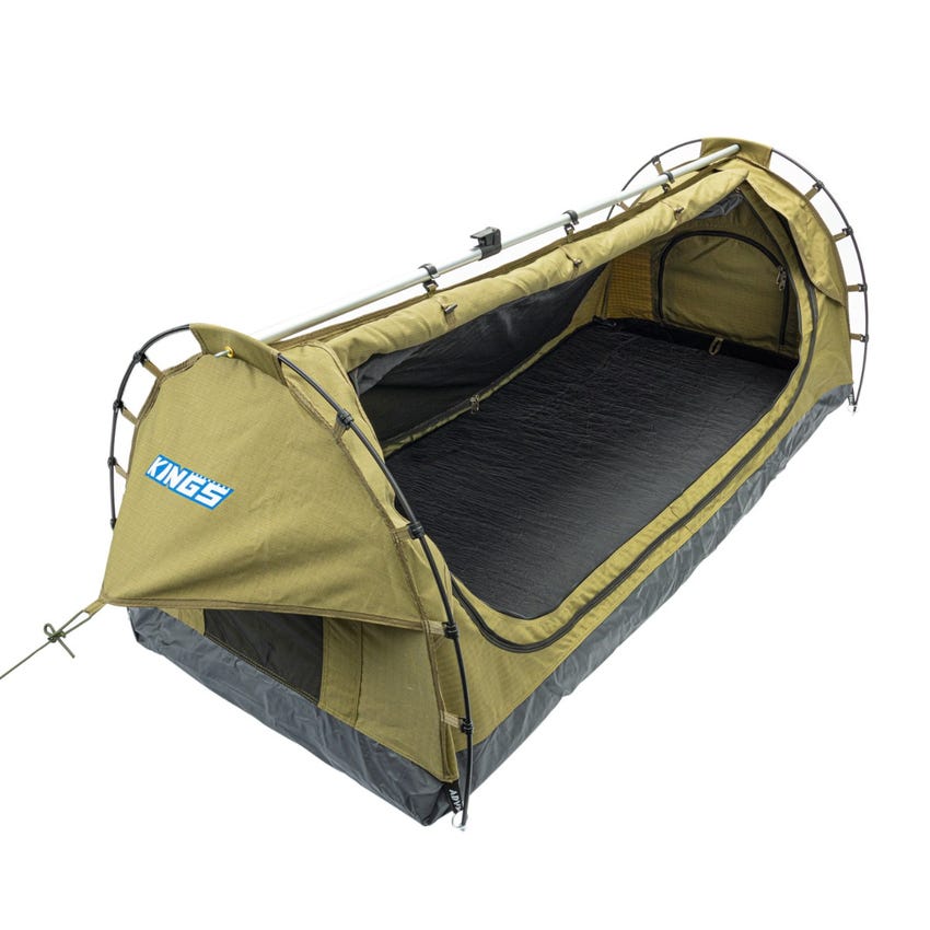 Swag On Stretcher Bed Buy Kings Deluxe Single Swag Camping