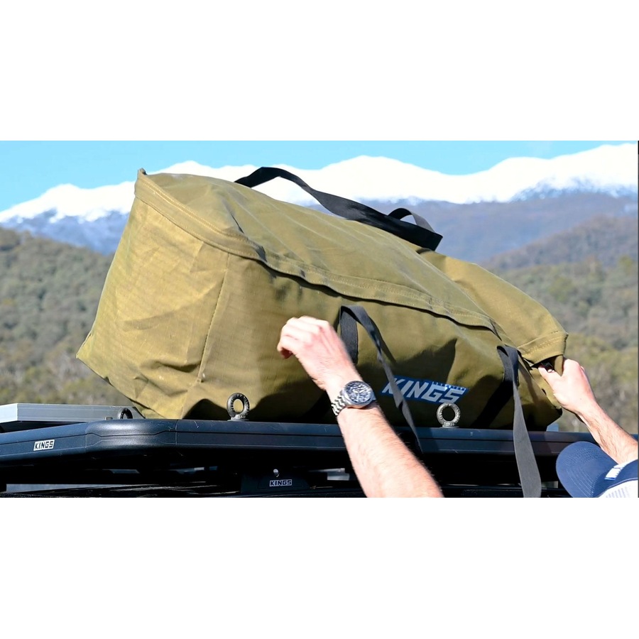 KINGS Single Swag Bag Premium Canvas 400GSM Polycotton Ripstop