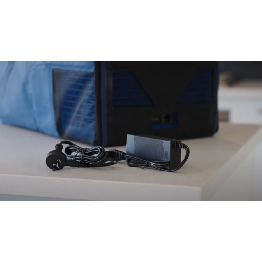 Kings Escape 20 Portable Fridge/Freezer 12V/24V+ 240V AC To 12V Fridge Adaptor