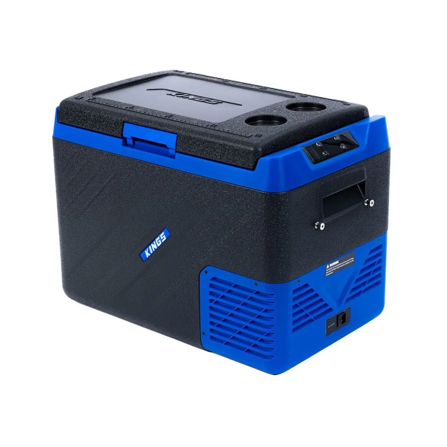 Adventure Kings Escape 40 Portable Camping Fridge / Freezer + Fridge Tie Down Kit