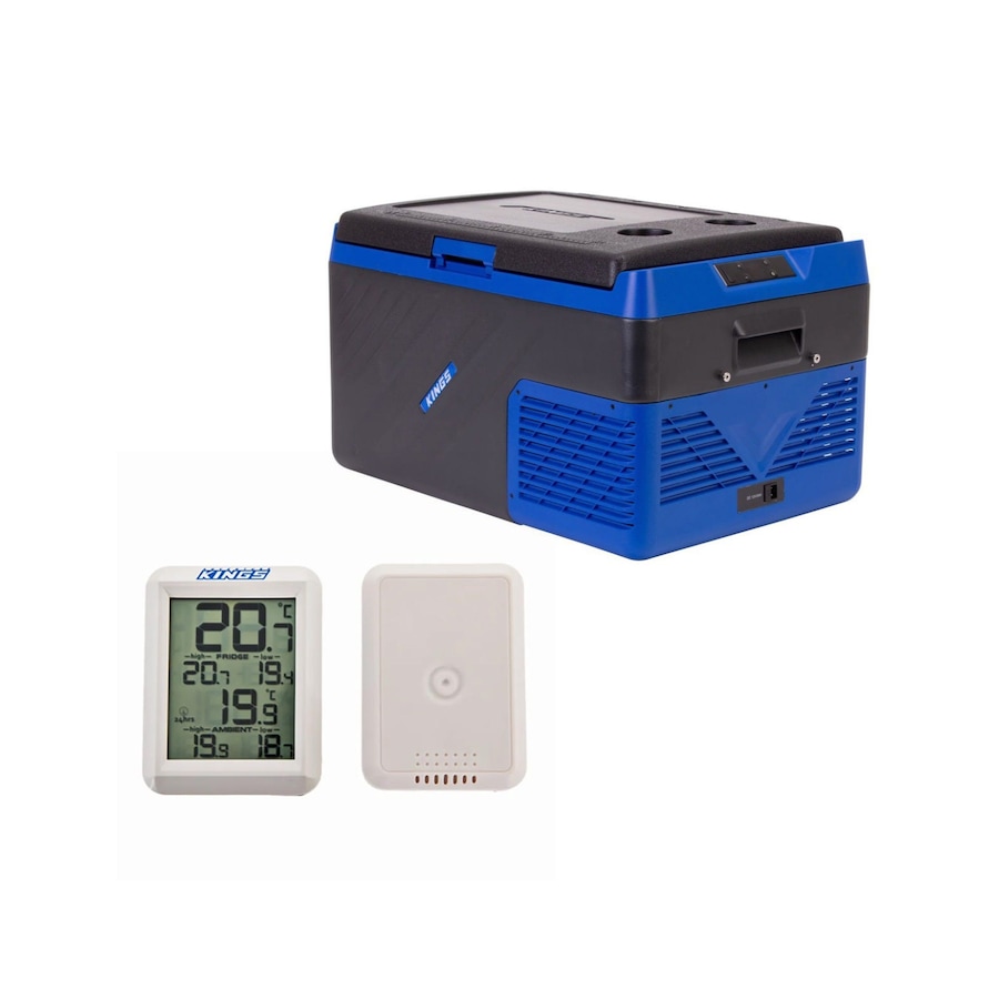 Kings Escape 50 Fridge Freezer 12V & 24V+ Wireless Fridge Thermometer