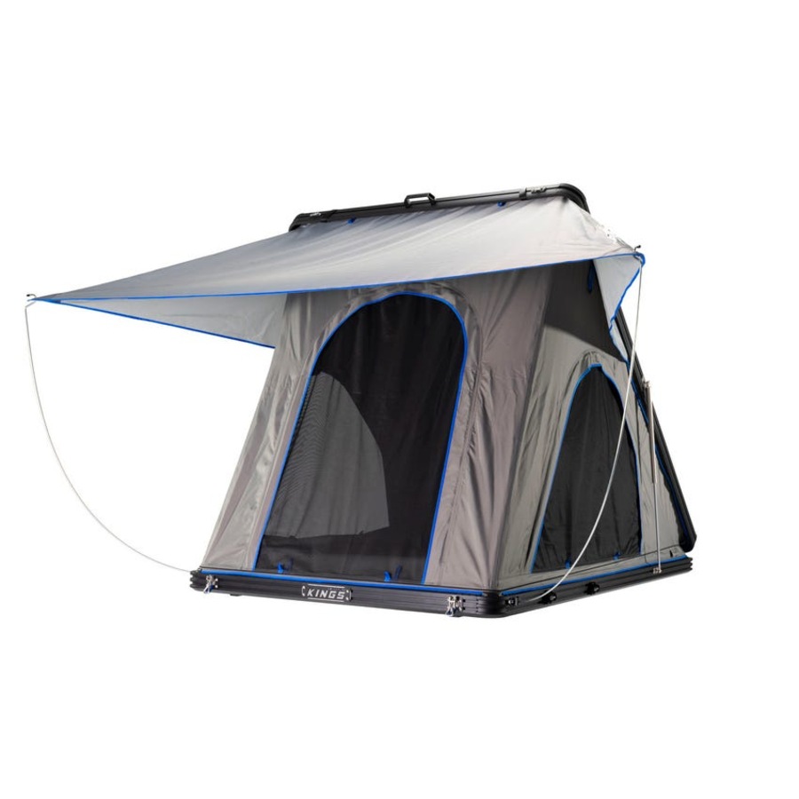 Kings Grand Tourer Lite Roof Top Tent hard shell+ Universal Ute Tub Rack