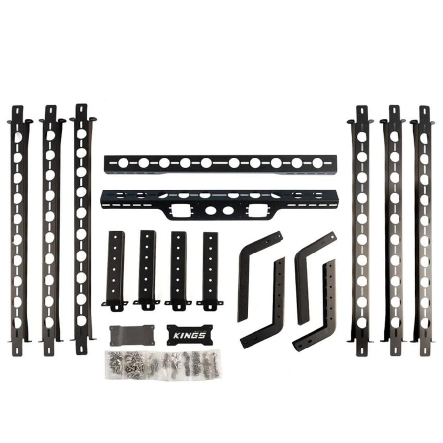 Kings Grand Tourer Lite Roof Top Tent hard shell+ Universal Ute Tub Rack