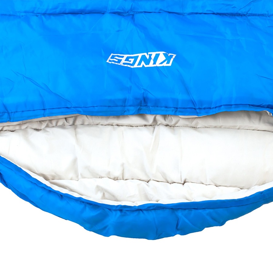 Adventure Kings Hooded Sleeping Bag Right Hand Zipper Rated to -2° 2400mmx900mm