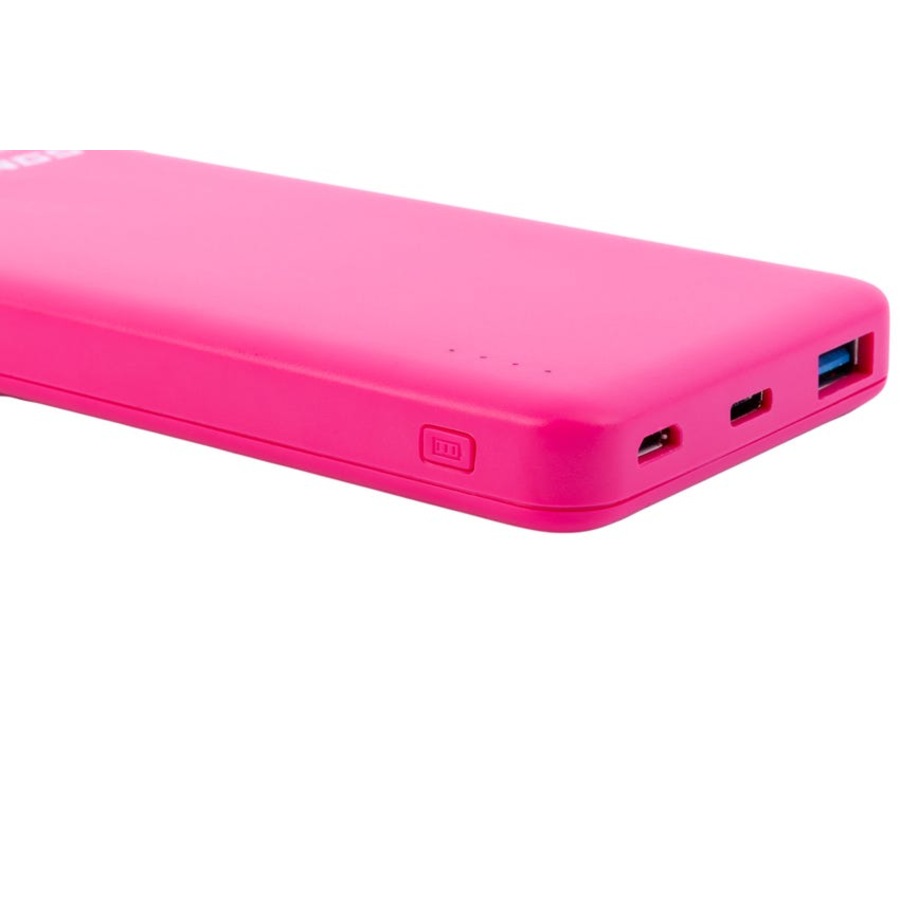 Kings Pink Power Bank 10000mAh + Rechargable Lithium LED Worklight