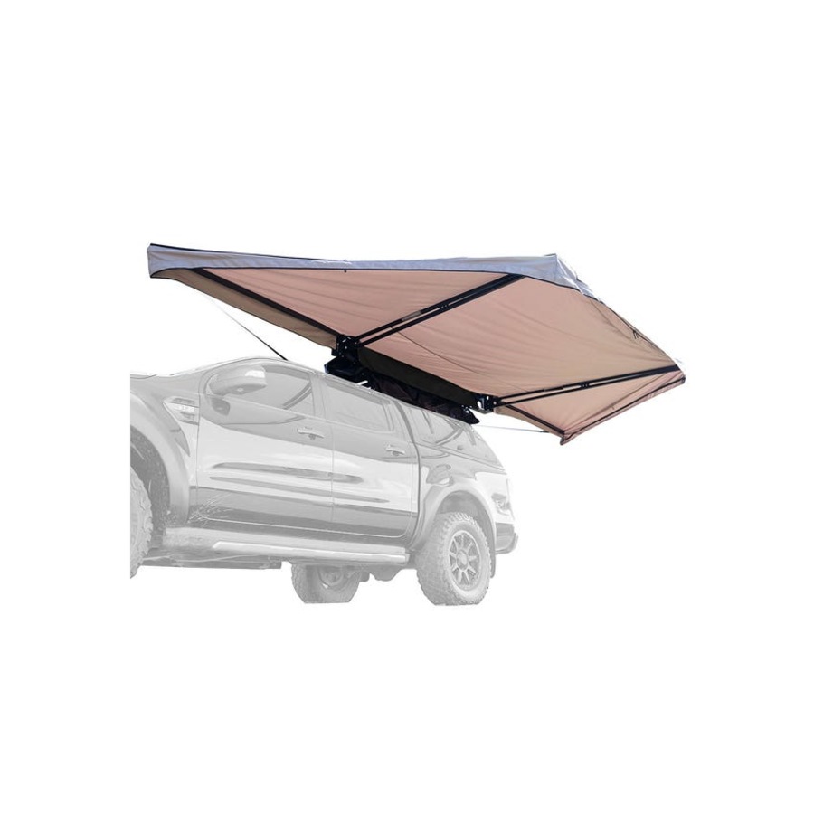 Kings Plus 180° Tourer Freestanding Awning MKII -UPF50+-8.35 Sqm+ Universal Wall