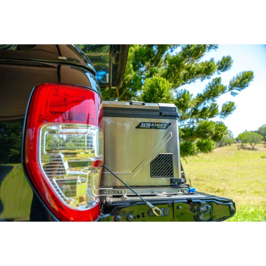 Kings Plus AK55 Camping Fridge/Freezer 55L- 5yr Wrnty- SECOP Compressor+ Slide