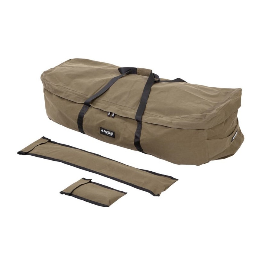 Kings Plus Grand Tourer Double Swag 2 Yr Wrnty+Premium Sleeping Bag Left & Right