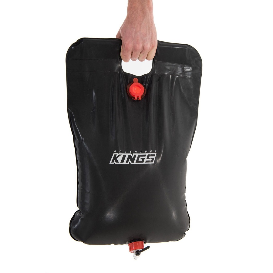 Kings Portable Camping Toilet + Double Ensuite Shower Tent + 20L Solar Shower