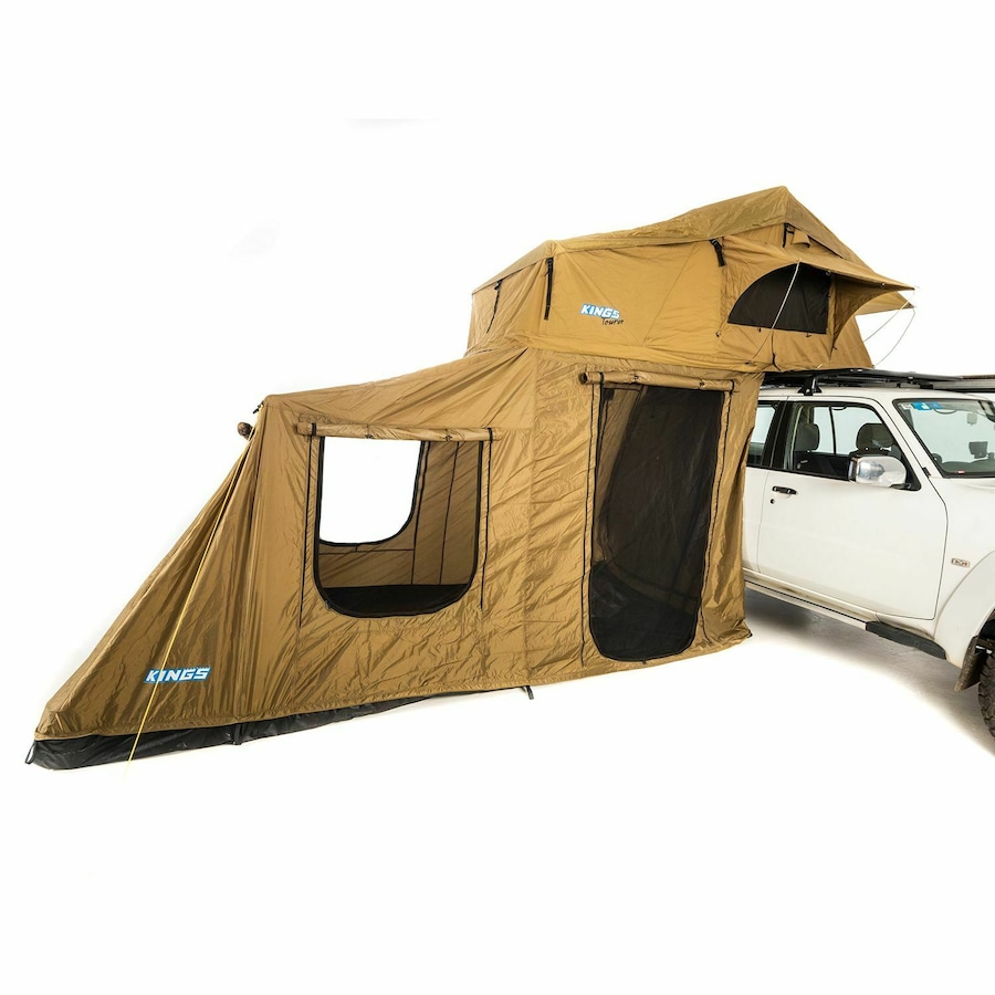 KINGS Premium Roof Top Tent + 6 Man Annex 4WD Offroad Camper Trailer 4x4 Car