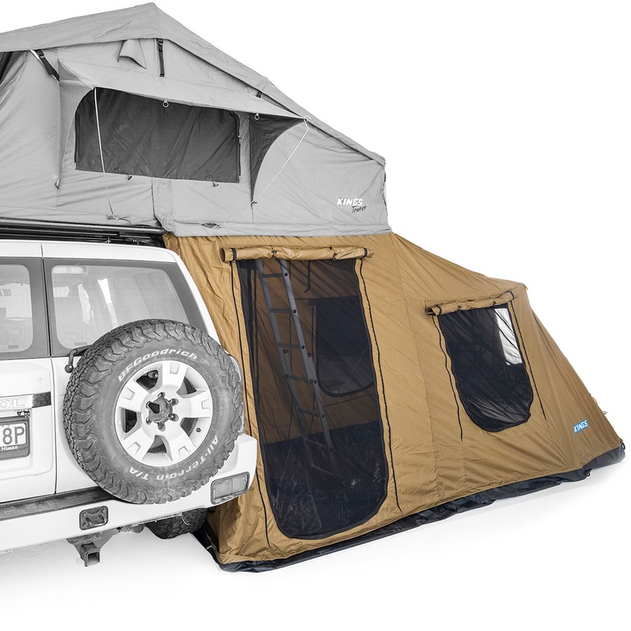 KINGS Premium Roof Top Tent + 6 Man Annex 4WD Offroad Camper Trailer 4x4 Car
