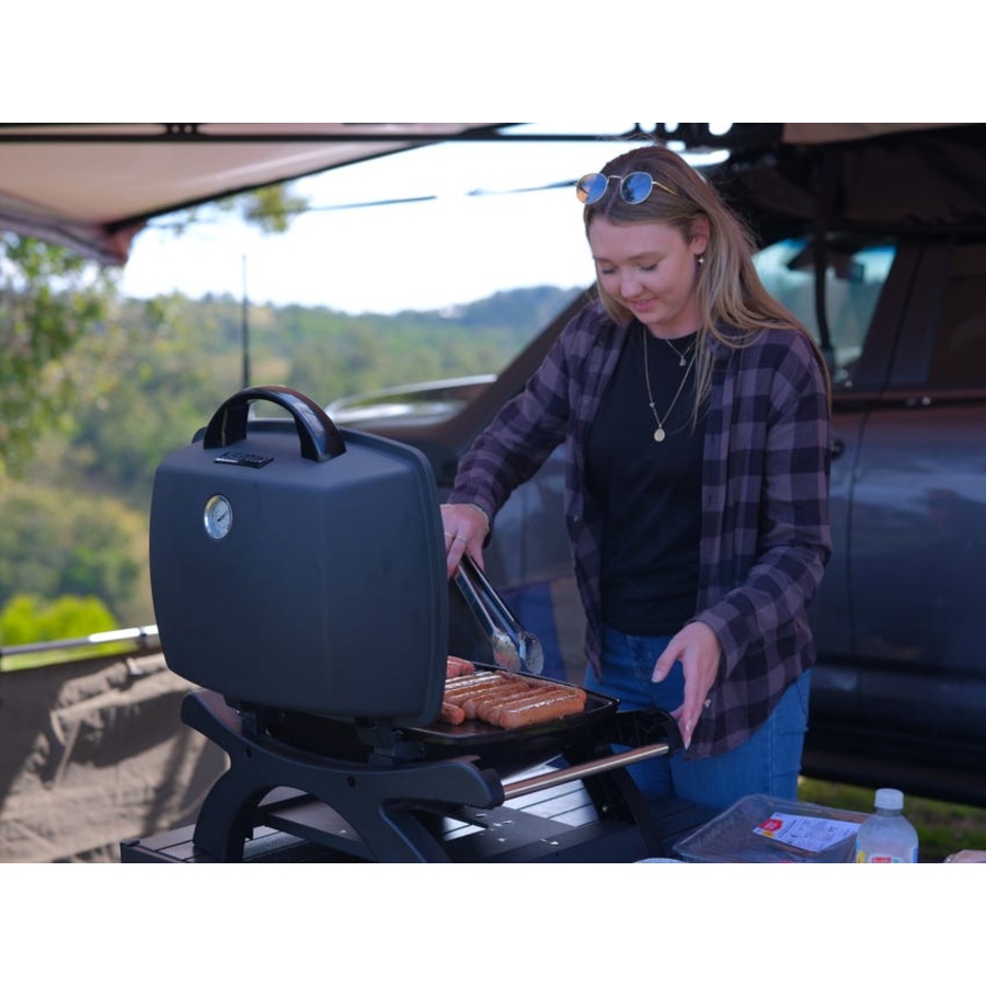 Kings Single Burner BBQ Portable - 11,500 BTU+ Campfire BBQ Bag