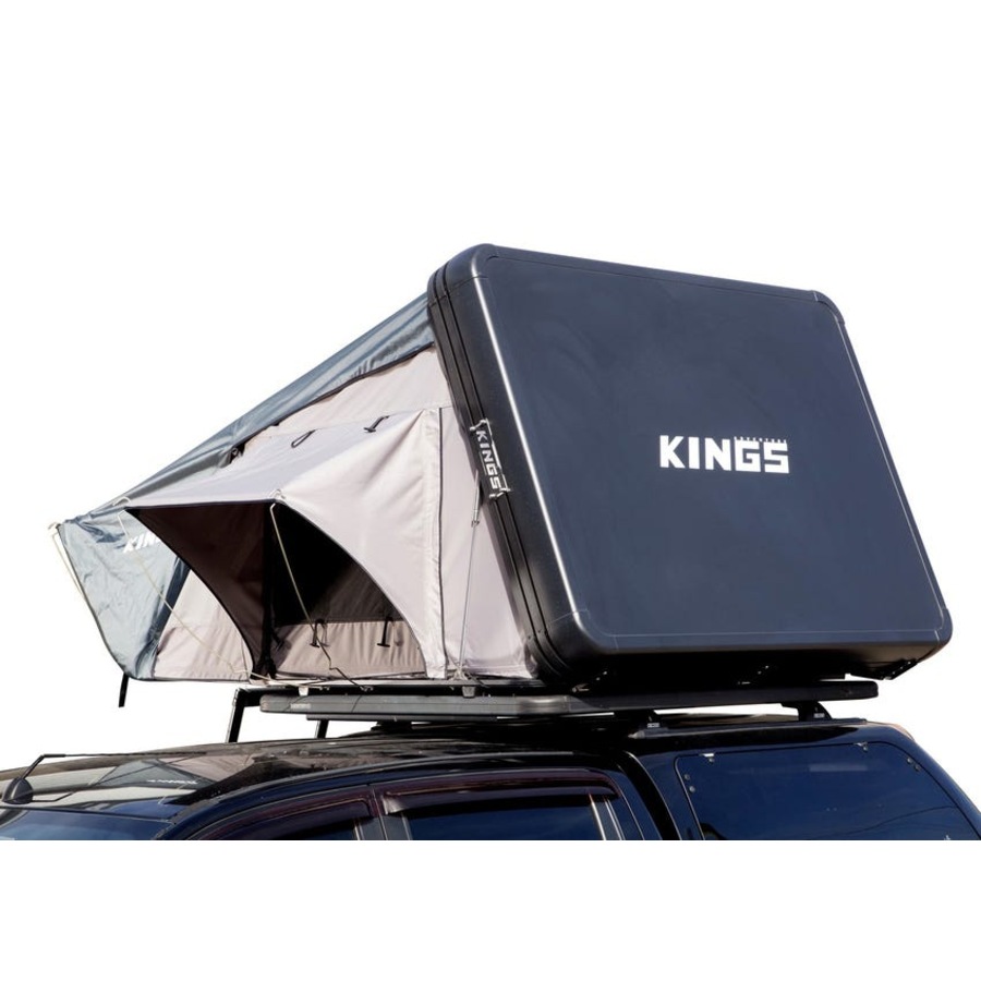 Kings Tourer X Roof Top Tent Aluminium Shell+ Tourer X Rooftop Tent Annex