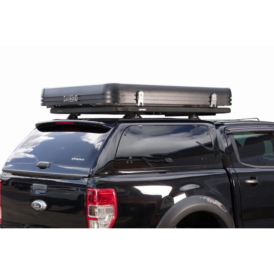 Kings Tourer X Roof Top Tent Aluminium Shell+ Tourer X Rooftop Tent Annex