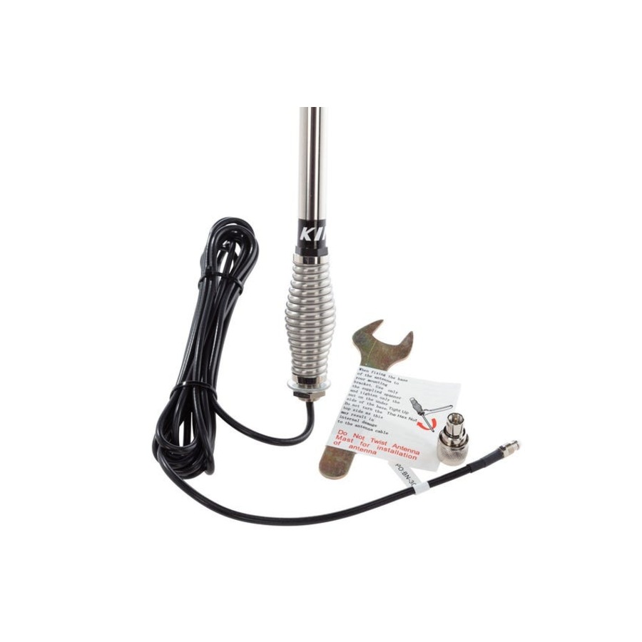 Kings UHF CB Radio - 5W -80 Channel UHF- Remote Display Unit + UHF Aerial