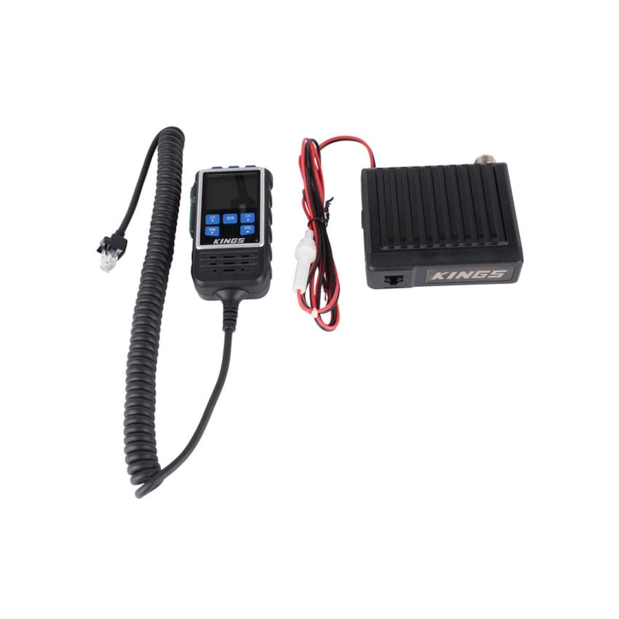 Kings UHF CB Radio - 5W - Remote Display- 80 Channel UHF - Multi Channel Scan